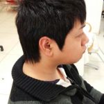 トップのクセを活かした縮毛矯正after